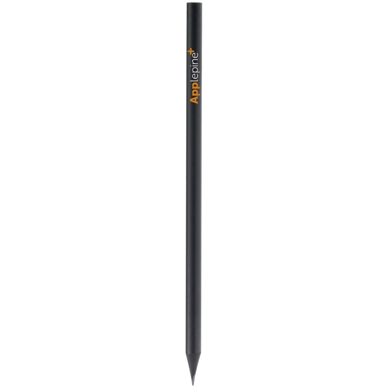 Black round pencil | Eco gift